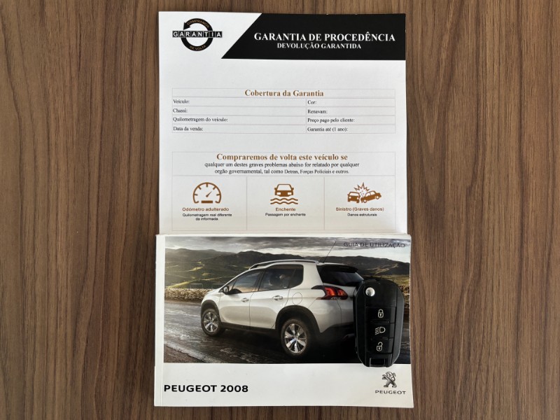 PEUGEOT 2008 1.6 16V GRIFFE 2019/2019 DUARTE VEÍCULOS PORTO ALEGRE / Carros no Vale