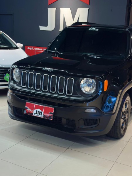 JEEP RENEGADE 1.8 LONGITUDE 2016/2016 JM AUTOMÓVEIS VENÂNCIO AIRES / Carros no Vale