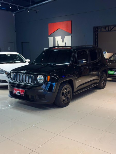 JEEP RENEGADE 1.8 LONGITUDE 2016/2016 JM AUTOMÓVEIS VENÂNCIO AIRES / Carros no Vale