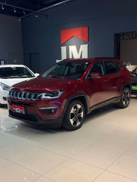 JEEP COMPASS 2.0 16V LONGITUDE 2017/2018 JM AUTOMÓVEIS VENÂNCIO AIRES / Carros no Vale
