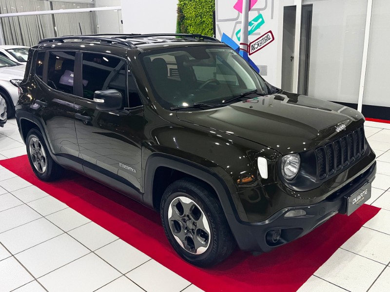JEEP RENEGADE 1.8 16V FLEX 4P AUTOMÁTICO 2021/2021 DUARTE VEÍCULOS PORTO ALEGRE / Carros no Vale