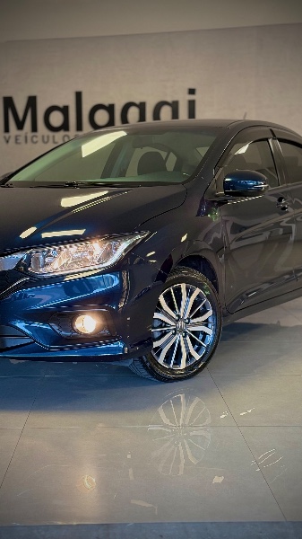 HONDA CITY 1.5 EX 16V FLEX 4P AUTOMÁTICO 2018/2018 MALAGGI VEÍCULOS ENCANTADO / Carros no Vale