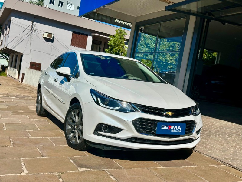 CHEVROLET CRUZE 1.4 TURBO LTZ 2018/2018 SÉTIMA VEÍCULOS GUAPORÉ / Carros no Vale