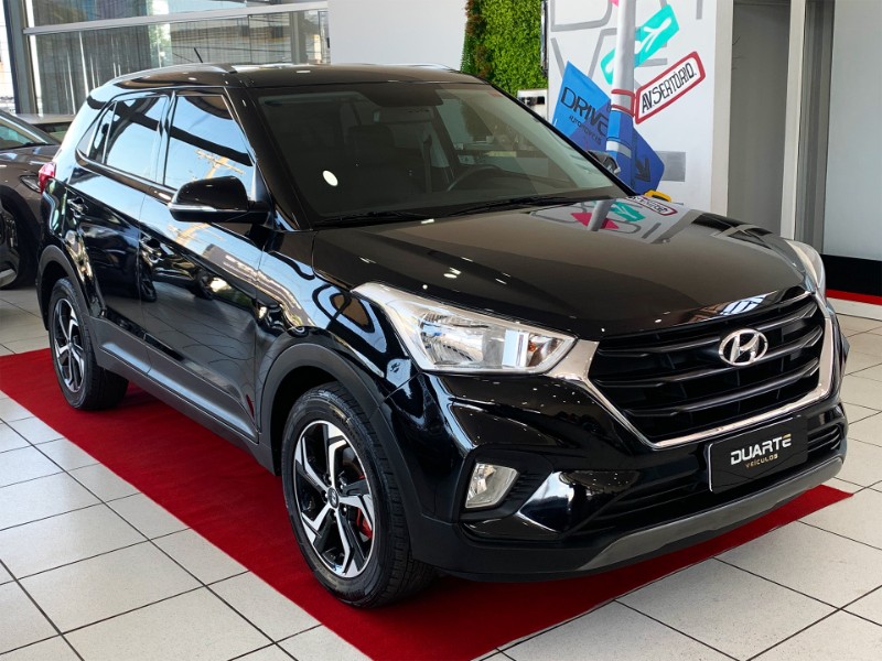 HYUNDAI CRETA 1.6 16V FLEX PULSE PLUS AUTOMÁTICO 2019/2020 DUARTE VEÍCULOS PORTO ALEGRE / Carros no Vale HYUNDAI CRETA 1.6 16V FLEX PULSE PLUS AUTOMÁTICO 2019/2020 DUARTE VEÍCULOS PORTO ALEGRE / Carros no Vale