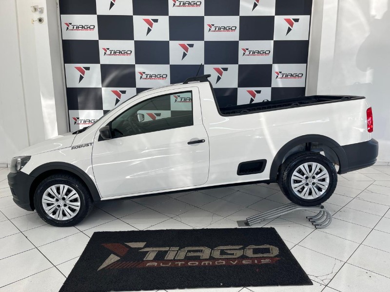 VOLKSWAGEN SAVEIRO ROBUST 1.6 TOTAL FLEX 8V 2023/2023 TIAGO AUTOMÓVEIS VENÂNCIO AIRES / Carros no Vale
