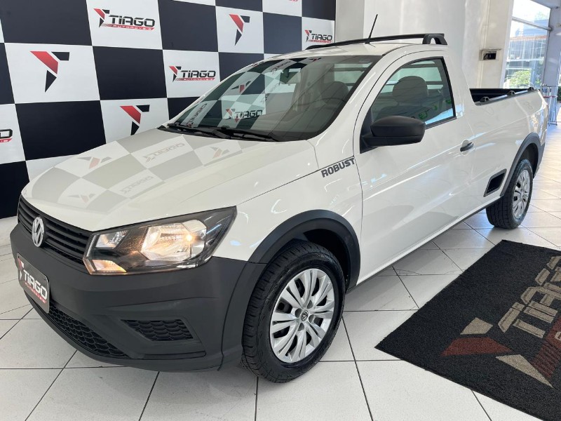 VOLKSWAGEN SAVEIRO ROBUST 1.6 TOTAL FLEX 8V 2023/2023 TIAGO AUTOMÓVEIS VENÂNCIO AIRES / Carros no Vale