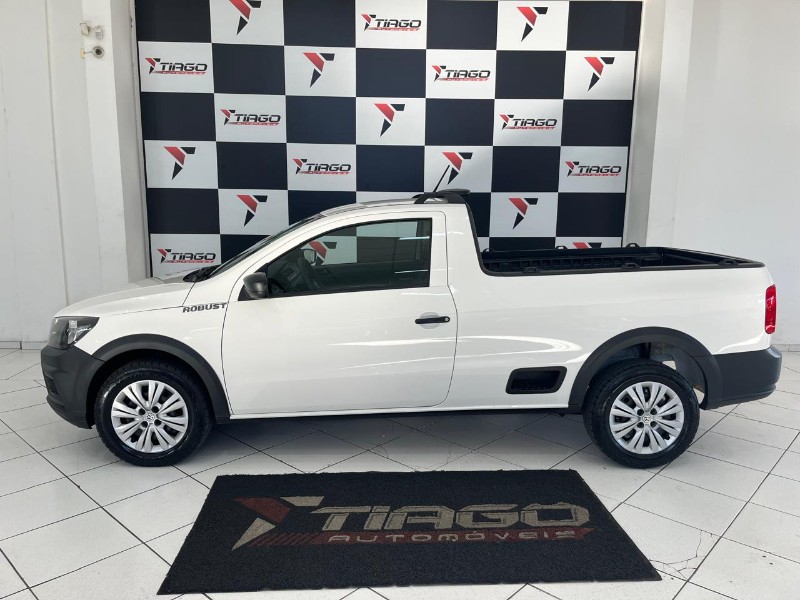 VOLKSWAGEN SAVEIRO ROBUST 1.6 TOTAL FLEX 8V 2023/2023 TIAGO AUTOMÓVEIS VENÂNCIO AIRES / Carros no Vale