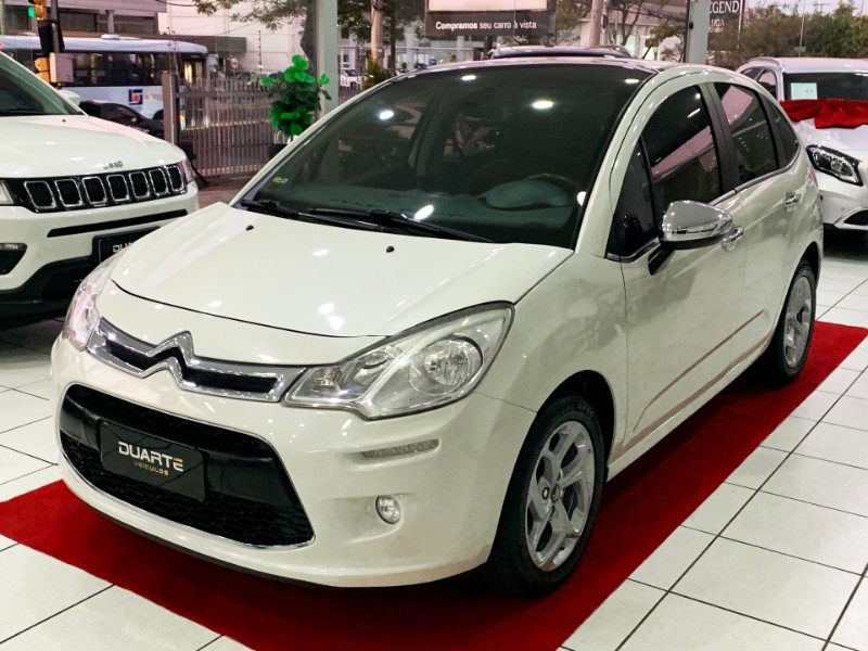 CITROEN C3 1.6 EXCLUSIVE 16V 2015/2016 DUARTE VEÍCULOS PORTO ALEGRE / Carros no Vale