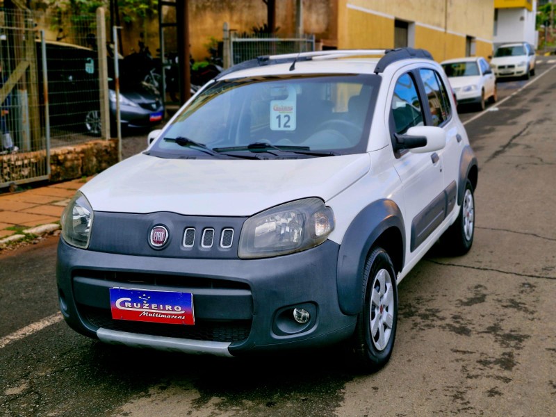FIAT UNO 1.4 WAY 8V 2012/2012 CRUZEIRO MULTIMARCAS CRUZEIRO DO SUL / Carros no Vale