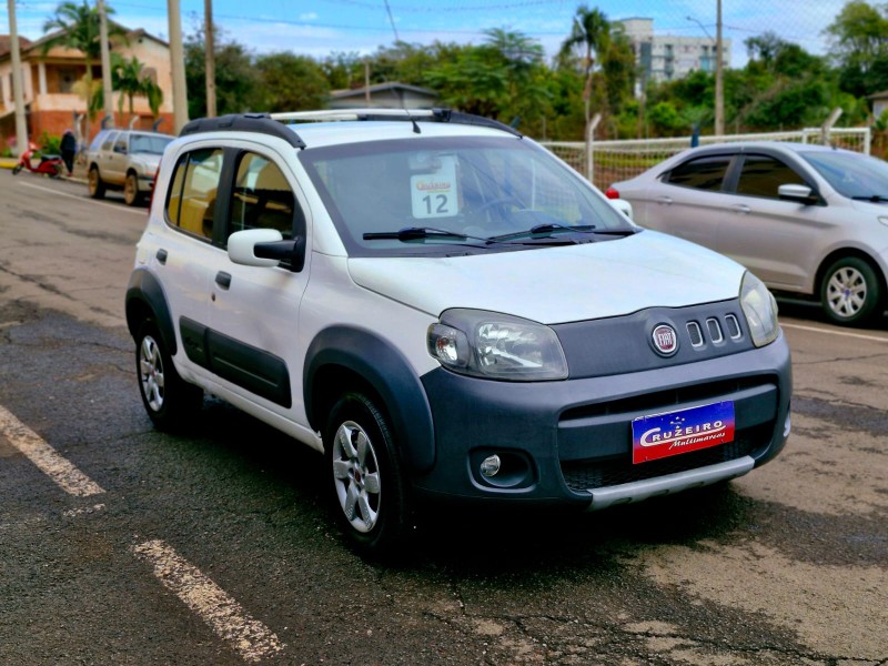 FIAT UNO 1.4 WAY 8V 2012/2012 CRUZEIRO MULTIMARCAS CRUZEIRO DO SUL / Carros no Vale