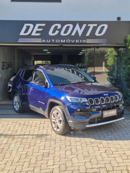 JEEP COMPASS 1.3 LONGITUDE T270 16V TURBO /2023 DE CONTO AUTOMÓVEIS SARANDI / Carros no Vale JEEP COMPASS 1.3 LONGITUDE T270 16V TURBO /2023 DE CONTO AUTOMÓVEIS SARANDI / Carros no Vale