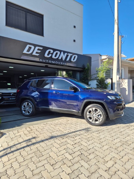 JEEP COMPASS 1.3 LONGITUDE T270 16V TURBO /2023 DE CONTO AUTOMÓVEIS SARANDI / Carros no Vale JEEP COMPASS 1.3 LONGITUDE T270 16V TURBO /2023 DE CONTO AUTOMÓVEIS SARANDI / Carros no Vale