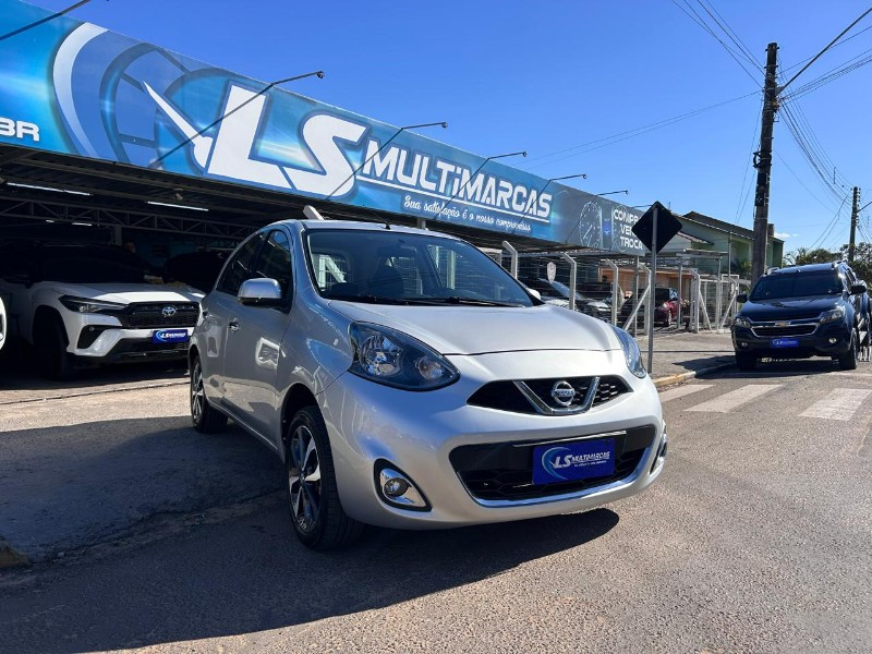 NISSAN MARCH SL 1.6 16V FLEXSTART 5P MEC. 2015/2015 LS MULTIMARCAS VENÂNCIO AIRES / Carros no Vale