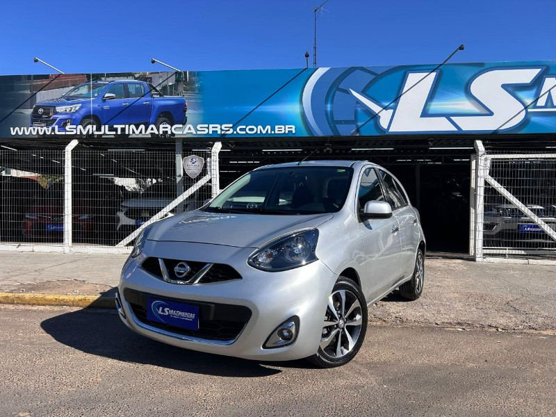 NISSAN MARCH SL 1.6 16V FLEXSTART 5P MEC. 2015/2015 LS MULTIMARCAS VENÂNCIO AIRES / Carros no Vale