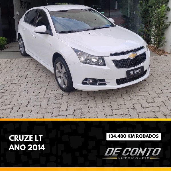 CHEVROLET CRUZE 1.8 LTZ 16V /2014 DE CONTO AUTOMÓVEIS SARANDI / Carros no Vale CHEVROLET CRUZE 1.8 LTZ 16V /2014 DE CONTO AUTOMÓVEIS SARANDI / Carros no Vale