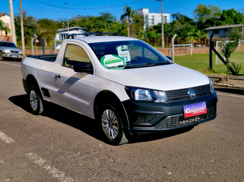 VOLKSWAGEN SAVEIRO ROBUST 1.6 TOTAL FLEX 8V 2020/2021 CRUZEIRO MULTIMARCAS CRUZEIRO DO SUL / Carros no Vale