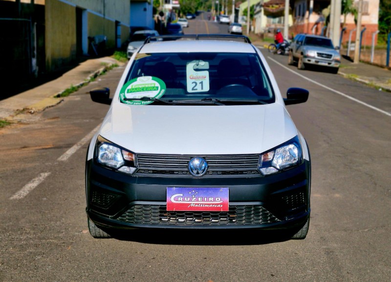 VOLKSWAGEN SAVEIRO ROBUST 1.6 TOTAL FLEX 8V 2020/2021 CRUZEIRO MULTIMARCAS CRUZEIRO DO SUL / Carros no Vale