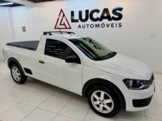 VOLKSWAGEN SAVEIRO TRENDLINE 1.6 CS 2015/2015 LUCAS AUTOMÓVEIS BOM RETIRO DO SUL / Carros no Vale