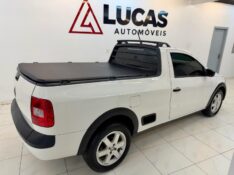 VOLKSWAGEN SAVEIRO TRENDLINE 1.6 CS 2015/2015 LUCAS AUTOMÓVEIS BOM RETIRO DO SUL / Carros no Vale