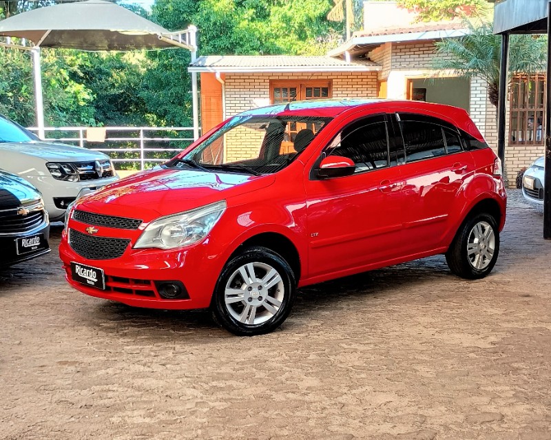 CHEVROLET AGILE LTZ 1.4 MPFI 8V FLEXPOWER 5P 2011/2012 RICARDO VEÍCULOS TEUTÔNIA / Carros no Vale