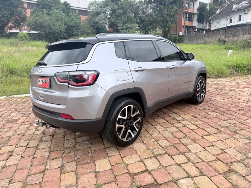 JEEP COMPASS 2.0 16V FLEX LIMITED AUTOMÁTICO 2020/2020 ELY AUTOMÓVEIS LAJEADO / Carros no Vale