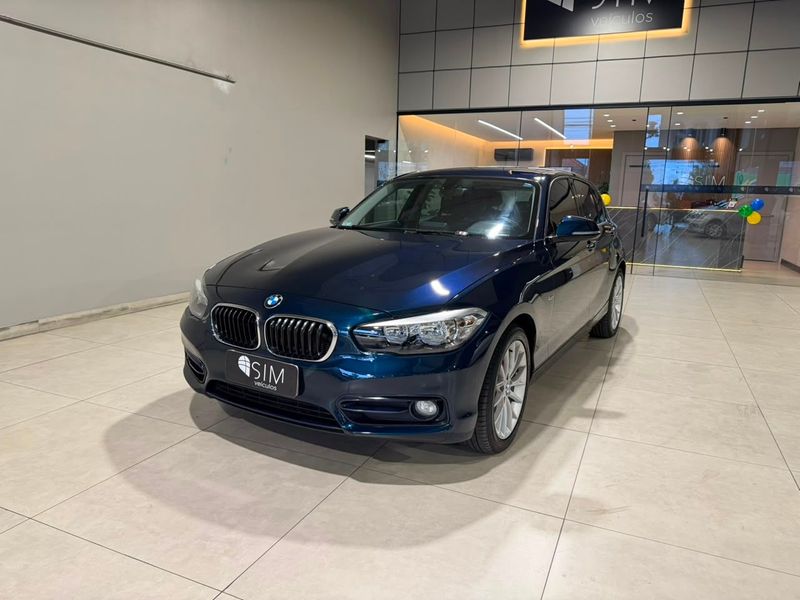 Bmw 120i Active 2016/2016 SIM VEÍCULOS PORTO ALEGRE / Carros no Vale