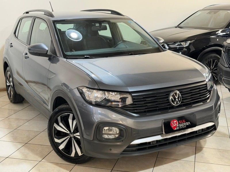 VOLKSWAGEN T-CROSS 1.0 TSI 200 12V 2021/2022 SUL SERRA MOTORS CAXIAS DO SUL / Carros no Vale