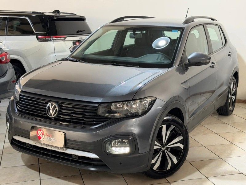 VOLKSWAGEN T-CROSS 1.0 TSI 200 12V 2021/2022 SUL SERRA MOTORS CAXIAS DO SUL / Carros no Vale