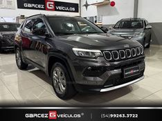 JEEP COMPASS 1.3 LONGITUDE T270 16V TURBO 2022/2023 GARCEZ VEÍCULOS BENTO GONÇALVES / Carros no Vale
