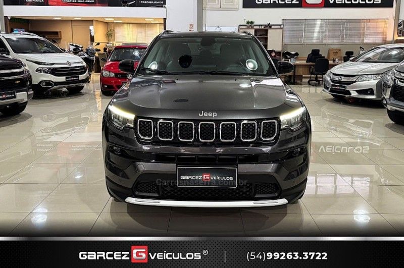JEEP COMPASS 1.3 LONGITUDE T270 16V TURBO 2022/2023 GARCEZ VEÍCULOS BENTO GONÇALVES / Carros no Vale JEEP COMPASS 1.3 LONGITUDE T270 16V TURBO 2022/2023 GARCEZ VEÍCULOS BENTO GONÇALVES / Carros no Vale