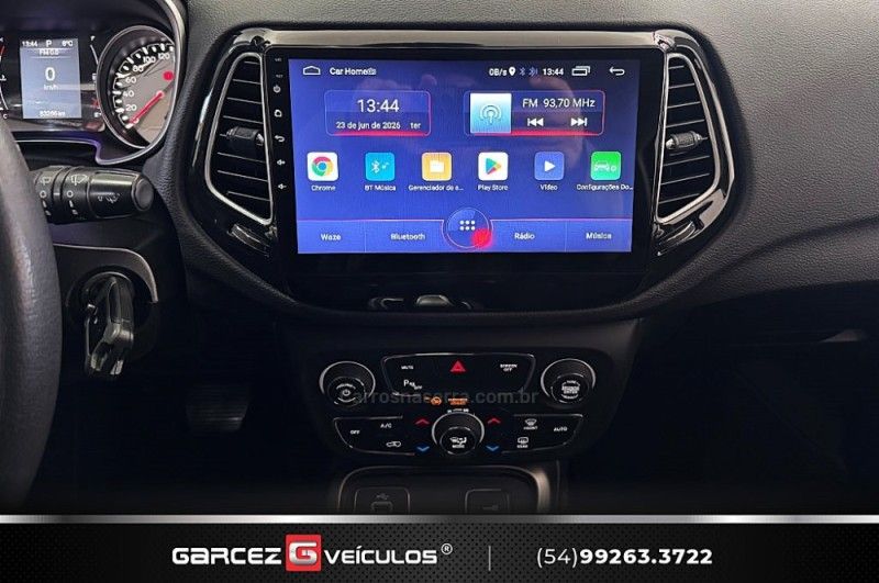 JEEP COMPASS 2.0 SPORT 4X2 16V 2018/2019 GARCEZ VEÍCULOS BENTO GONÇALVES / Carros no Vale