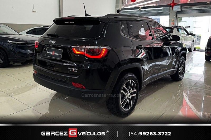 JEEP COMPASS 2.0 SPORT 4X2 16V 2018/2019 GARCEZ VEÍCULOS BENTO GONÇALVES / Carros no Vale