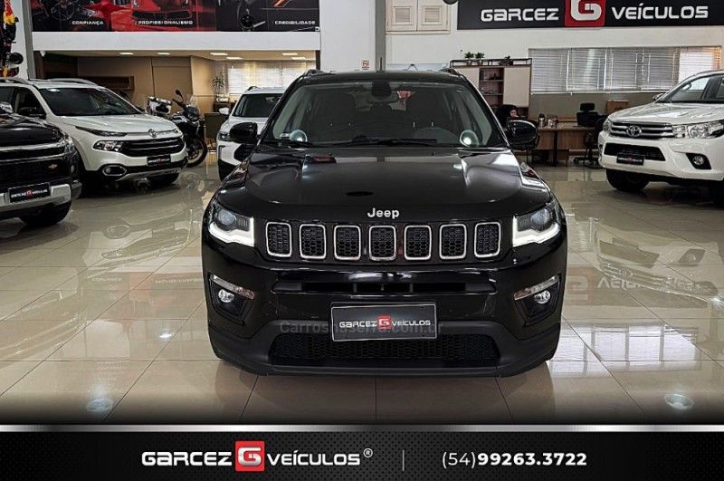 JEEP COMPASS 2.0 SPORT 4X2 16V 2018/2019 GARCEZ VEÍCULOS BENTO GONÇALVES / Carros no Vale