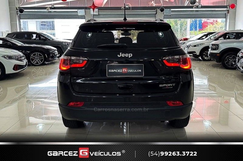 JEEP COMPASS 2.0 SPORT 4X2 16V 2018/2019 GARCEZ VEÍCULOS BENTO GONÇALVES / Carros no Vale