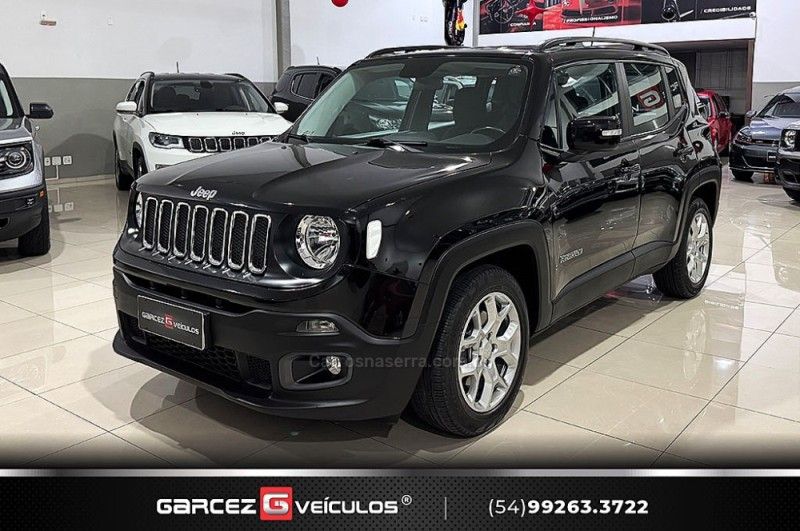 JEEP RENEGADE 1.8 16V LONGITUDE 2015/2016 GARCEZ VEÍCULOS BENTO GONÇALVES / Carros no Vale