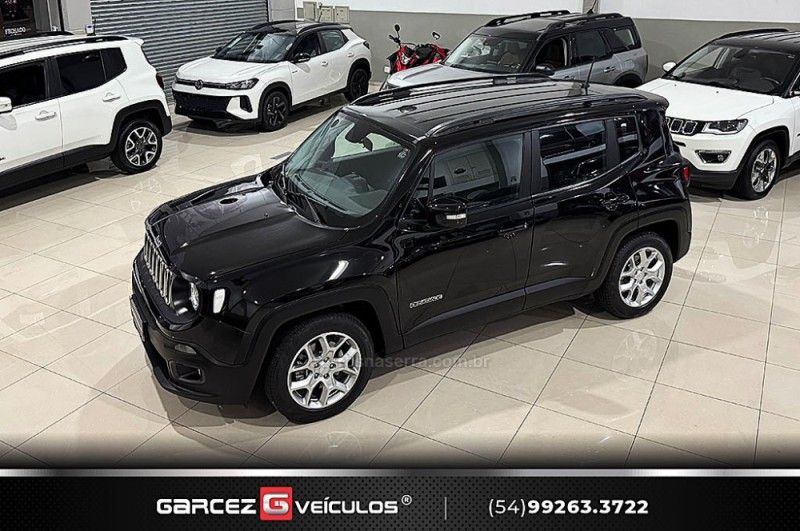 JEEP RENEGADE 1.8 16V LONGITUDE 2015/2016 GARCEZ VEÍCULOS BENTO GONÇALVES / Carros no Vale