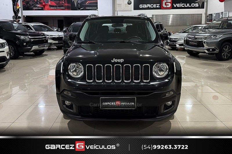 JEEP RENEGADE 1.8 16V LONGITUDE 2015/2016 GARCEZ VEÍCULOS BENTO GONÇALVES / Carros no Vale