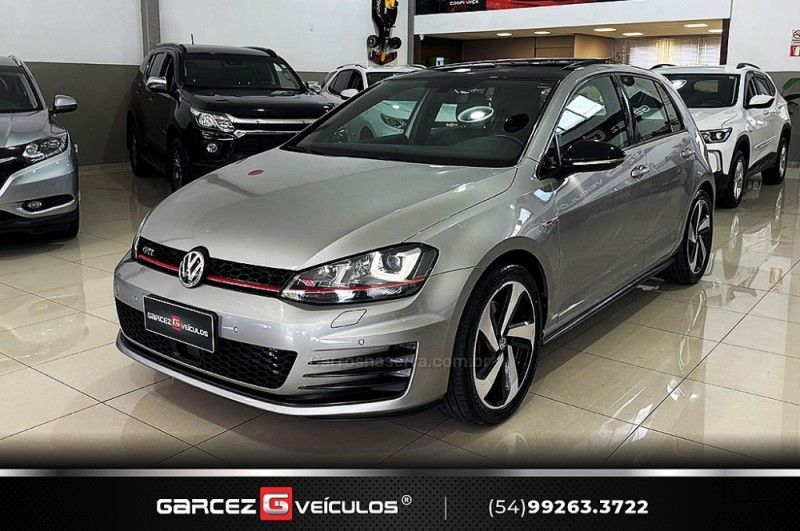 VOLKSWAGEN GOLF 2.0 TSI GTI 16V TURBO 2017/2017 GARCEZ VEÍCULOS BENTO GONÇALVES / Carros no Vale