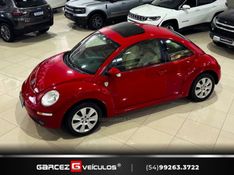 VOLKSWAGEN NEW BEETLE 2.0 MI 8V TIPTRONIC 2009/2010 GARCEZ VEÍCULOS BENTO GONÇALVES / Carros no Vale