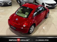 VOLKSWAGEN NEW BEETLE 2.0 MI 8V TIPTRONIC 2009/2010 GARCEZ VEÍCULOS BENTO GONÇALVES / Carros no Vale