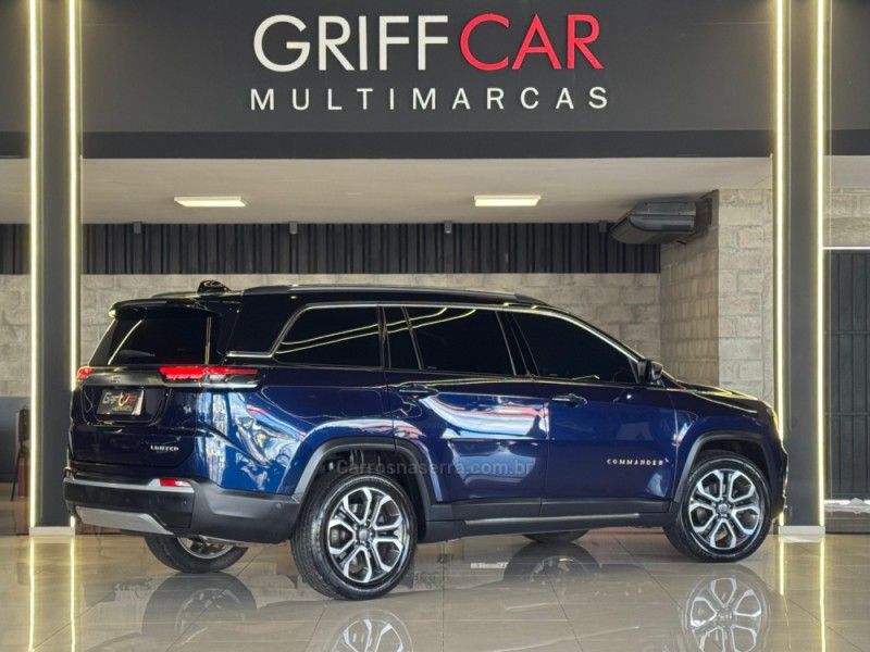 JEEP COMMANDER 1.3 LIMITED T270 16V 4X2 TURBO 2023/2023 GRIFFCAR MULTIMARCAS DOIS IRMÃOS / Carros no Vale