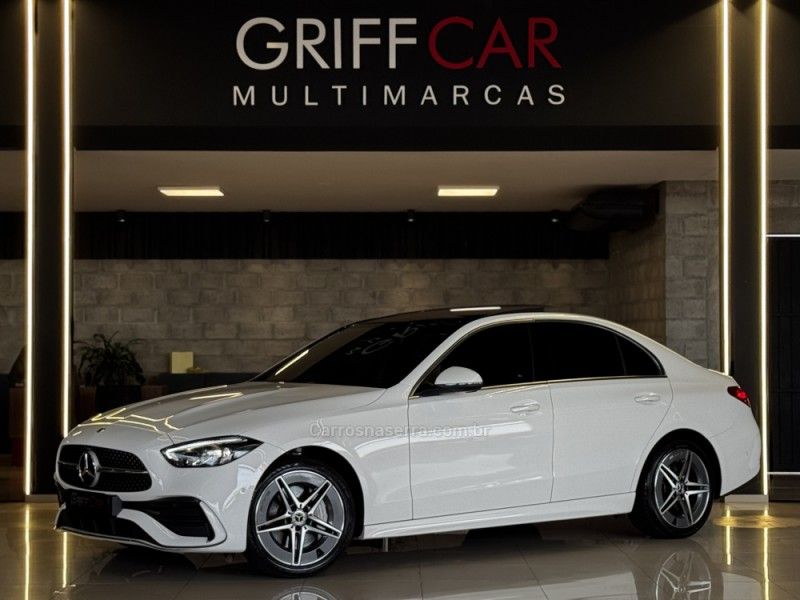 MERCEDES-BENZ C 200 1.5 EQ BOOST TURBO AMG LINE HIBRIDO 2023/2023 GRIFFCAR MULTIMARCAS DOIS IRMÃOS / Carros no Vale MERCEDES-BENZ C 200 1.5 EQ BOOST TURBO AMG LINE HIBRIDO 2023/2023 GRIFFCAR MULTIMARCAS DOIS IRMÃOS / Carros no Vale