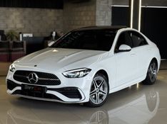 MERCEDES-BENZ C 200 1.5 EQ BOOST TURBO AMG LINE HIBRIDO 2023/2023 GRIFFCAR MULTIMARCAS DOIS IRMÃOS / Carros no Vale