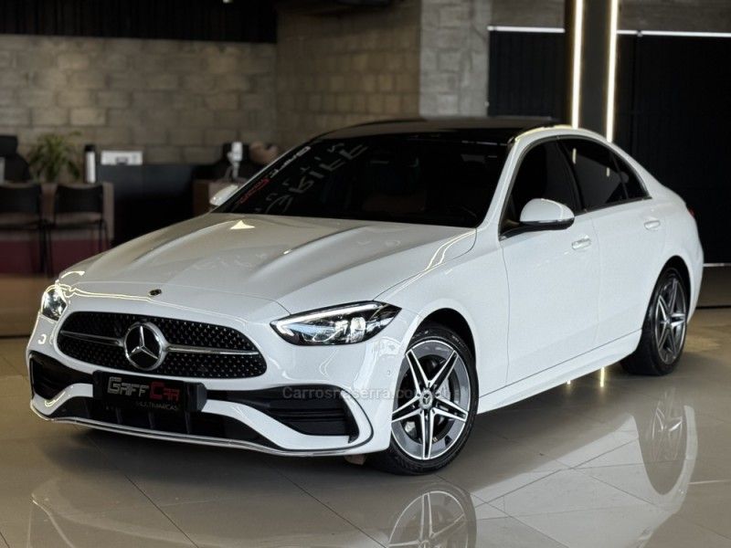 MERCEDES-BENZ C 200 1.5 EQ BOOST TURBO AMG LINE HIBRIDO 2023/2023 GRIFFCAR MULTIMARCAS DOIS IRMÃOS / Carros no Vale MERCEDES-BENZ C 200 1.5 EQ BOOST TURBO AMG LINE HIBRIDO 2023/2023 GRIFFCAR MULTIMARCAS DOIS IRMÃOS / Carros no Vale