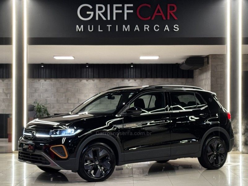 VOLKSWAGEN T-CROSS 1.4 TSI EXTREME 16V 2025/2026 GRIFFCAR MULTIMARCAS DOIS IRMÃOS / Carros no Vale