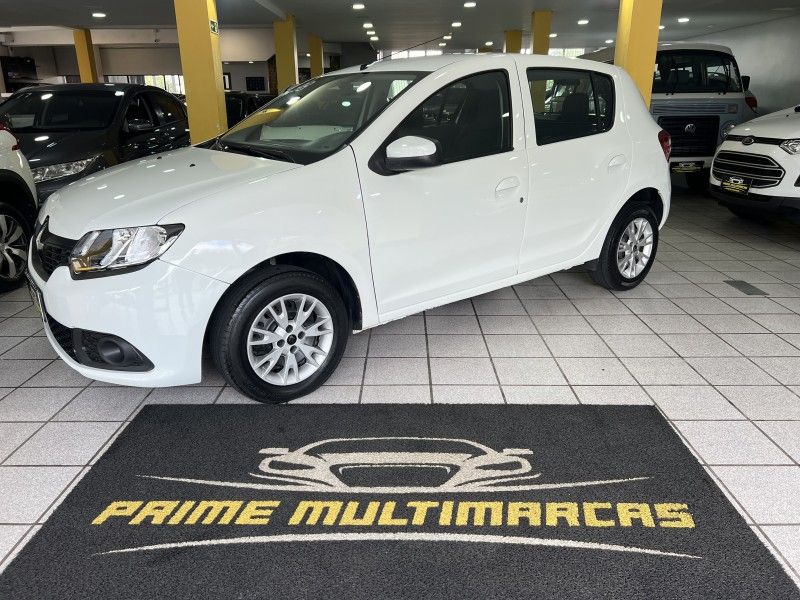 RENAULT SANDERO 1.0 AUTHENTIQUE 12V 2018/2019 PRIME MULTIMARCAS CAXIAS DO SUL / Carros no Vale