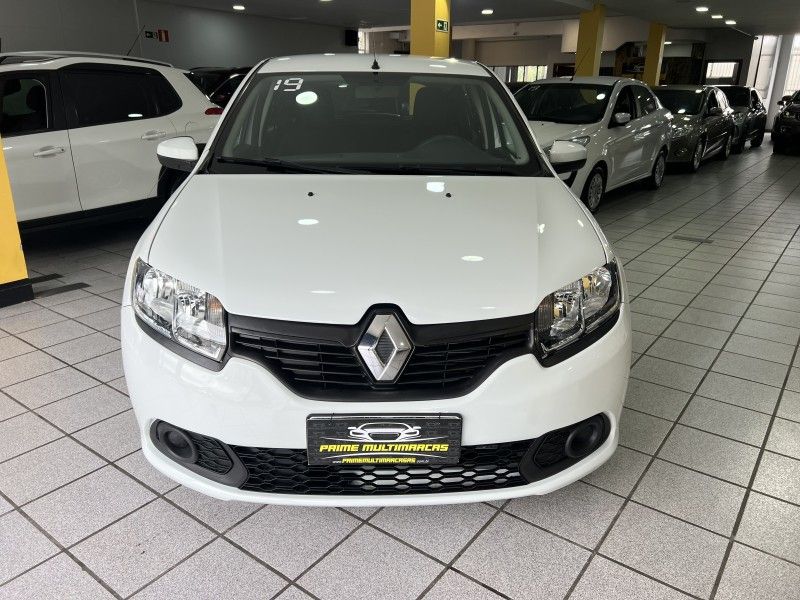 RENAULT SANDERO 1.0 AUTHENTIQUE 12V 2018/2019 PRIME MULTIMARCAS CAXIAS DO SUL / Carros no Vale