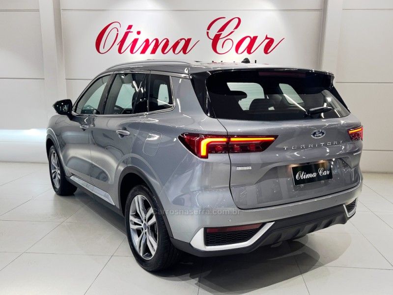 FORD TERRITORY 1.5 GTDI ECOBOOST TITANIUM 16V 2024/2025 ÓTIMA CAR FLORES DA CUNHA / Carros no Vale