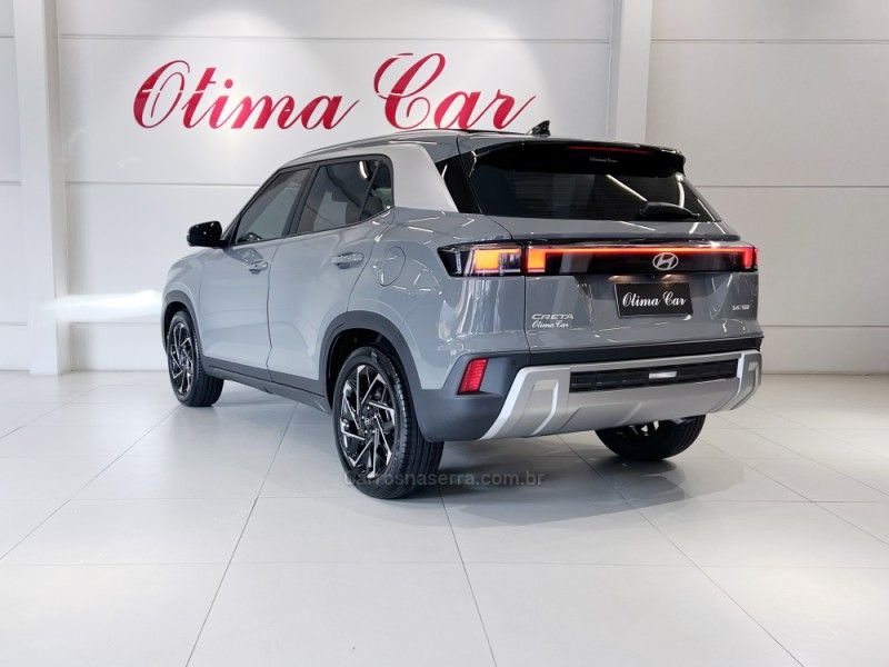 HYUNDAI CRETA 1.6 16V TGDI ULTIMATE GAMMA 2024/2025 ÓTIMA CAR FLORES DA CUNHA / Carros no Vale