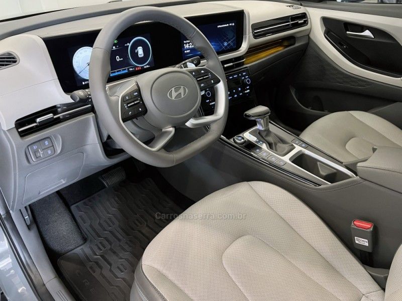 HYUNDAI CRETA 1.6 16V TGDI ULTIMATE GAMMA 2024/2025 ÓTIMA CAR FLORES DA CUNHA / Carros no Vale